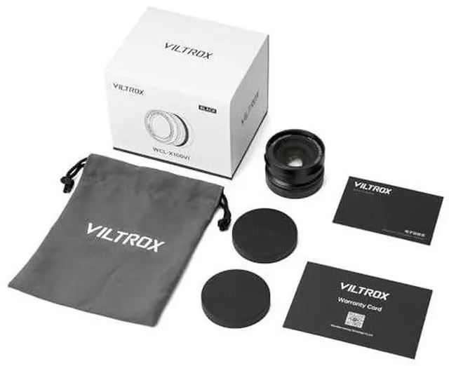 Alt view image 5 of 7 - VILTROX WCL-X100 VI Lente de conversión amplia, lente de reconocimiento automático gran angular de 0.8X para cámara Fujifilm X100VI X100V X100F, negro