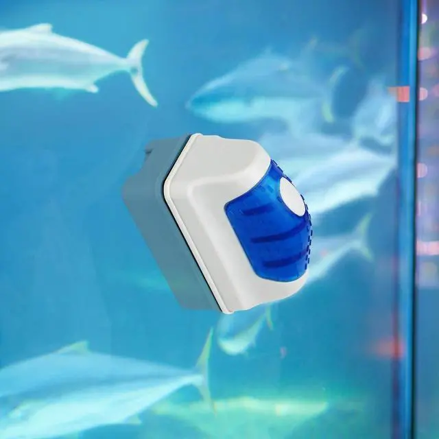 Alt view image 7 of 7 - Magnetic Aquarium Fish Tank Glass Algae Glass Cleaner Scrubber Floating Clean Brush(S)