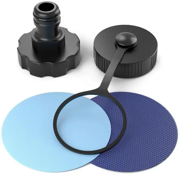 Alt view image 2 of 5 - Drain Caps Hose Adapter for Jasonwell Foldable Dog Pool