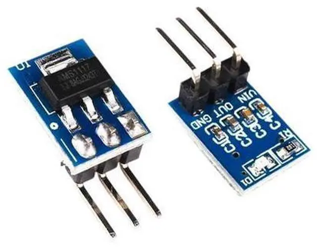 Main image of 5PCS/LOT 5V to 3.3V DC-DC Step-Down Power Supply Module AMS1117 LDO 800MA DC DC Buck Converter Step Down Voltage Power Board New
