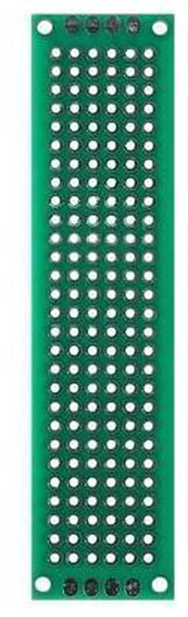 Main image of Universal PCB Circuit Protoboard Double Sided Breadboard 2 * 8CM Green Stripboard Prototyping Board DIY Electronic Kit New