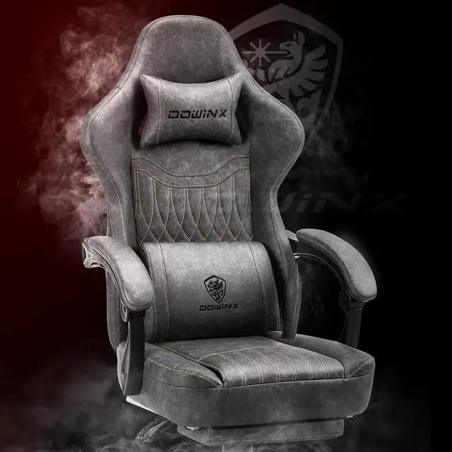 Main image of LS-665TE7A Gaming Chair Breathable PU Leather Gamer Chair with Pocket Spring Cushion, Ergonomic Computer Chair with Massage Lumbar Support,Adjustable Swivel Task Chair with Footrest