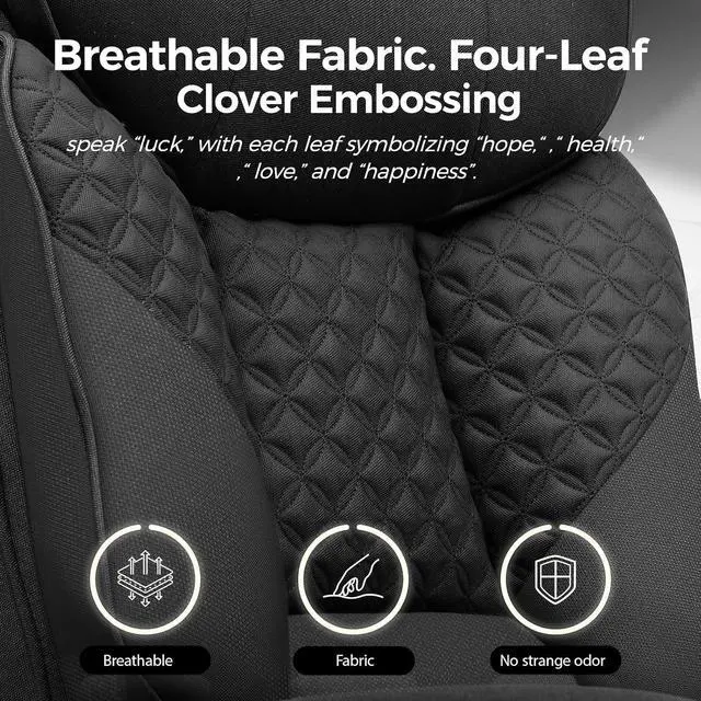 Alt view image 5 of 7 - Big and Tall Office Chair, High Back Computer Gaming Chair with Ergonomic Lumbar Support &Pocket Spring Cushion for Lower Back Pain Relief, Fabric Executive Chair with Foot Rest, Black