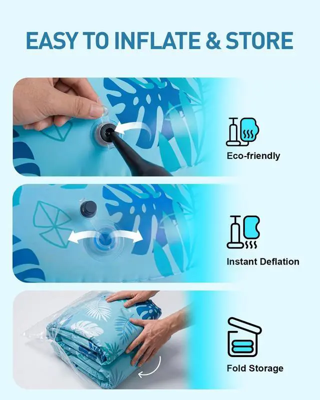 Alt view image 7 of 7 - Inflatable Pool Floats Adult, Floating Pool Chair with Cup Holders for Swimming Pool, Water Chair Pool Lounger with Handles & Ergonomic Headrest for Party Summer Water Fun