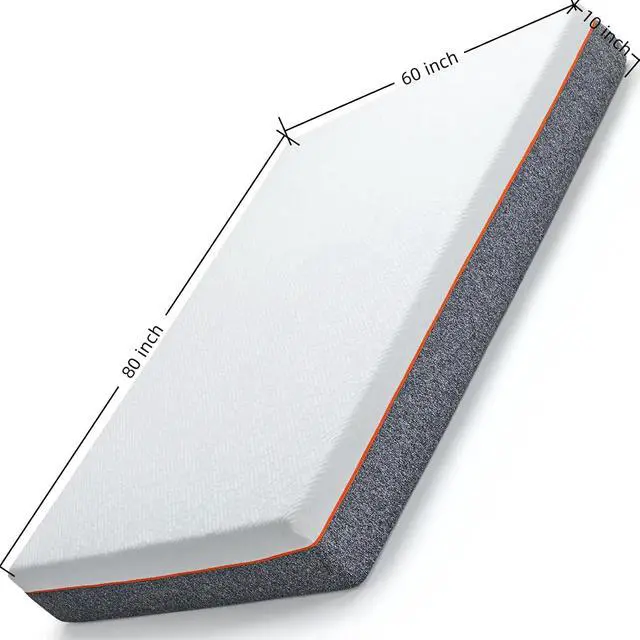 Alt view image 2 of 7 - Queen Size Mattress, 10-inch Gel Memory Foam, Medium-Firm Mattresses in a Box for Pressure Relief & Support, Breathable Cooling Queen Mattress with Zippered Cover