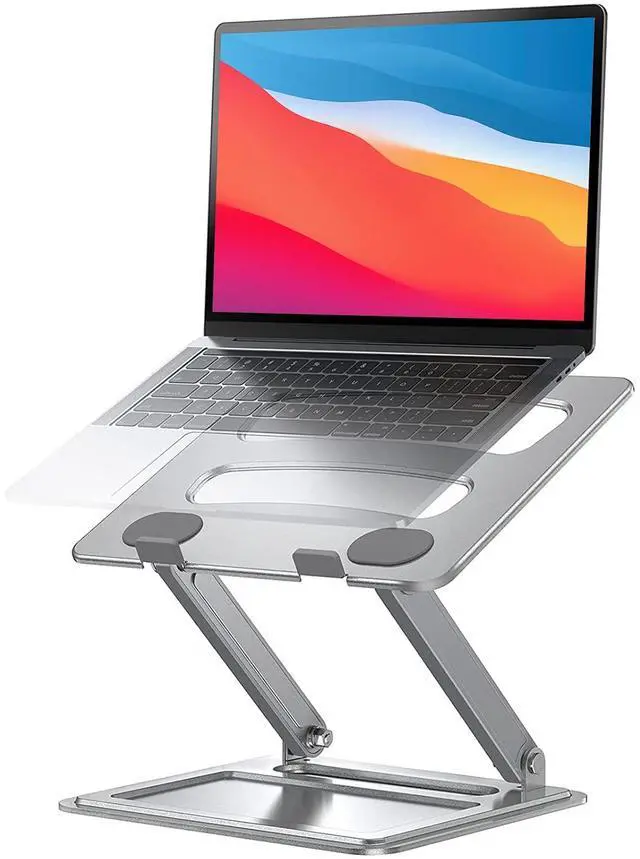 Main image of Adjustable Laptop Stand, Portable for 17.3inch Laptops, Holds Up to 17.6lbs, Ergonomic Posture & Heat Dissipation