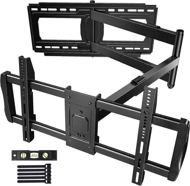 Main image of Full Motion Long Arm TV Wall Mount for 42-90 inch TVs, Corner Articulating TV Mount Bracket with 42.72 inch Long Arm Extension, Swivel and Tilt, Max 800x400mm, Holds up to 150 lbs