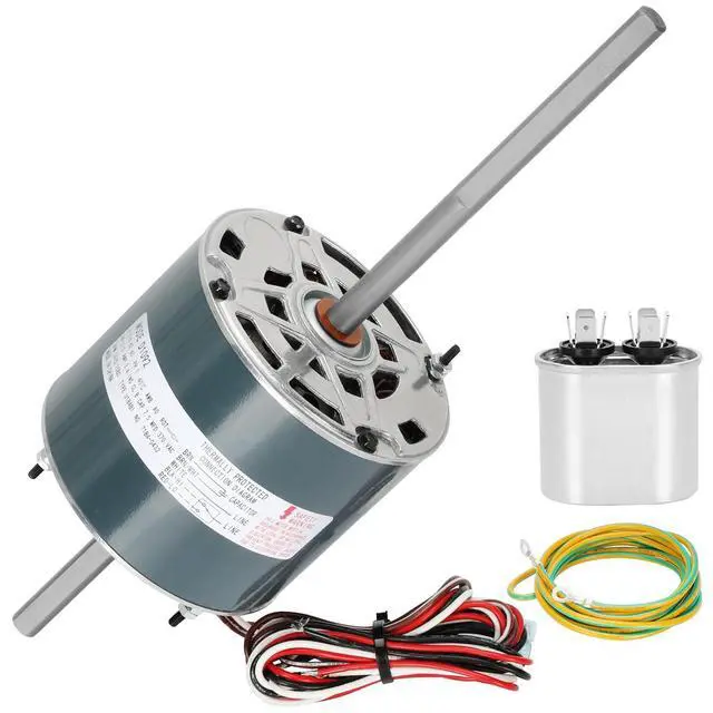 Main image of RV AC Fan Motor Replaces Fasco D1092, 1468-306, 7855MVA-A11U, Y6L457D01L, 1468A3069, 7184-0156 etc, Compatible with Coleman Mach RV Air Conditioner Motor, 1/3 HP, 115 Volts, 1675 RPM, 3-Year Warranty