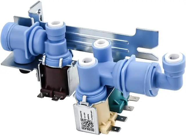 Main image of 242252702, 240531101 Water Inlet Valve Compatible with Frigidaire, Kenmore, Electrolux, Crosley etc Refrigerator, Replace 2692163, AP5671757, PS7784018, 241734301, K-76150, WV2702 etc, 1 Year warranty