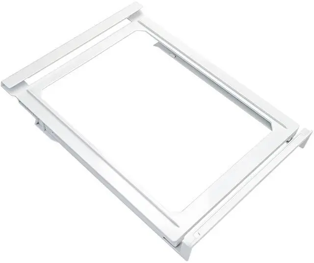 Main image of WR72X31124 Snack Pan Rail Compatible with ge Refrigerator(some model, not all): GIE17GSNDRSS, GTS22KYNBRFS, GTS22KYNDRFS etc. Snack Pan Rail Cover AP6978678 replace PS12744172, EAP12744172, 4959241