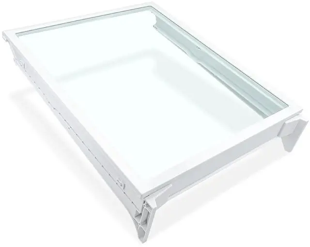Main image of 5304508067 Crisper Drawer Cover, Compatible with Frigidaire, Crosley, White-Westinghouse, Kenmore Refrigerator, FFHB2750TD0, 25370347410, etc, Replacement 5304519462, 5304508410 Drawer Cover