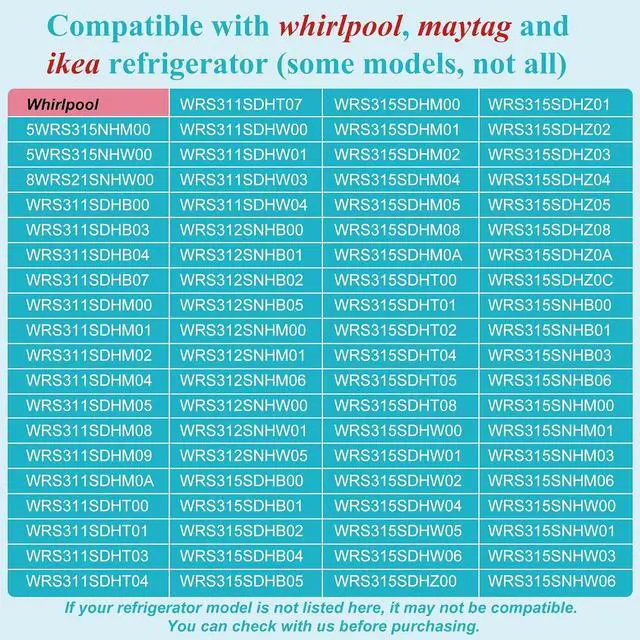 Alt view image 6 of 7 - W11697465, W11351248 Glass Crisper Cover Compatible with for whirlpool, maytag, ikea Refrigerator(some models, not all), Glass Shelf for Crisper Pan Cover W11449890, W11205398, W11162439 etc.
