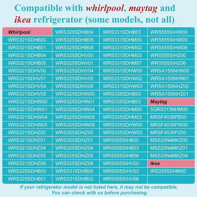 Alt view image 7 of 7 - W11697465, W11351248 Glass Crisper Cover Compatible with for whirlpool, maytag, ikea Refrigerator(some models, not all), Glass Shelf for Crisper Pan Cover W11449890, W11205398, W11162439 etc.