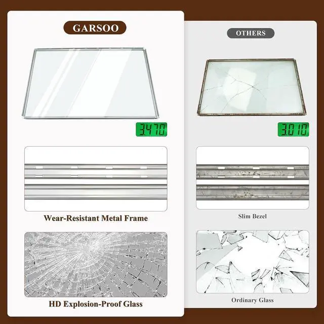 Alt view image 6 of 7 - WB56X27480 Oven Glass Compatible with GE Oven Door Glass Window CT9050SH2SS, JT5000SF4SS, JT3800DH4BB etc, Replacement Oven Door Window 4466174, AP6034630, EAP11766932, 1 Year Warranty