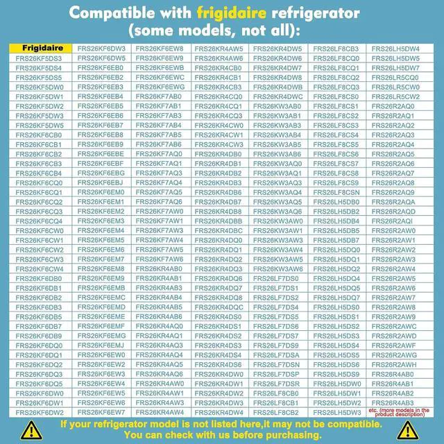 Alt view image 5 of 7 - 240326203 Refrigerator Dairy Door Compatible with frigidaire: DGHS2644KF3, DGHX2655TFC, FFHS2611LBB, FFHS2611LW8 etc. Replace Dairy Bin Cover AP2115795, PS429785, 240326206 etc.