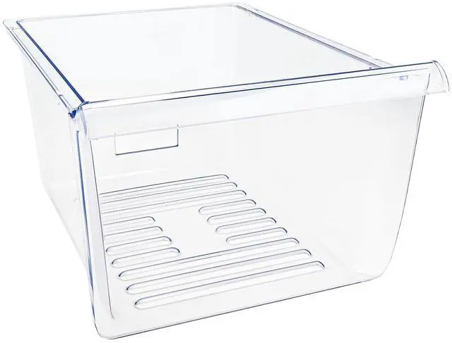 Main image of WP2256704 Refrigerator Crisper Drawer (clear) Compatible with whirlpool, kenmore, amana, maytag etc. Refrigerator Crisper Pan 2256704 replace 1469225, PS11739936, AP6006849, EAP6006849 etc.