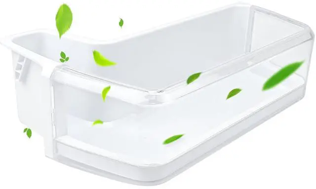 Main image of Upgraded DA97-11483A Refrigerator Door Bin Compatible with Samsung Refrigerator Left Lower Door Shelf RFG297HDRS, RFG298HDRS, RFG297HDBP, RFG297HDWP, RFG29PHDRS etc, Replace PS4176339 Door Shelf Bin