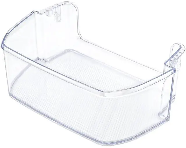 Main image of MAN64308401 Door Shelf Bin (Clear) Compatible with lg Refrigerator: LFCS22520D, LFCS22520S, LFDS22520S, LFCS22520B, LFCS22520W etc. AP6801365 Door Basket replace 4879346, PS12590220, EAP12590220 etc.