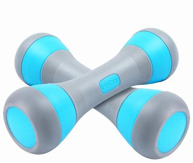 Main image of Adjustable Dumbbells Weights, Neoprene All-in-1 Options, Non-Slip, All-Purpose, Home, Gym, Office