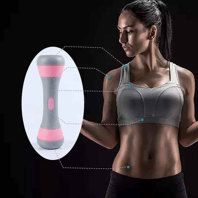 Alt view image 3 of 6 - Adjustable Dumbbells Weights, Neoprene All-in-1 Options, Non-Slip, All-Purpose, Home, Gym, Office
