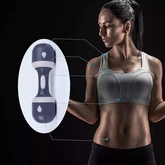 Alt view image 5 of 7 - Adjustable Dumbbells Weights, Neoprene All-in-1 Options, Non-Slip, All-Purpose, Home, Gym, Office