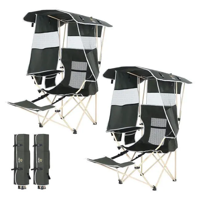 Alt view image 6 of 7 - Chair with Canopy, Chairs with Shades, Folding Chair with Canopy + Chair with Canopy, Chairs with Shades, Folding Chair with Canopy, Umbrella Chair