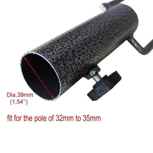 Alt view image 3 of 7 - Adjustable Portable Umbrella Base, Upgraded Heavy Duty Metal Holder-Stand-Sand Grass Auger,for Flag, Umbrella, Fishing Rod, Outdoor Park Patio Beach Ground Ideal for Use in Soil, Grass