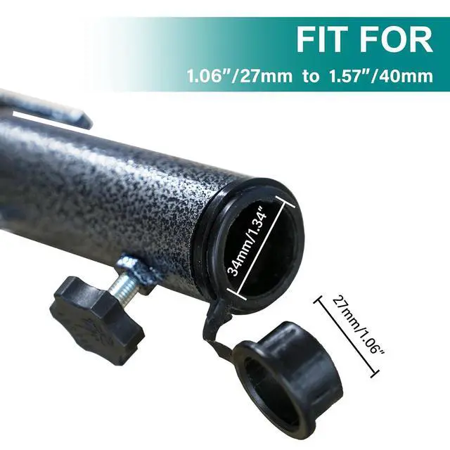 Alt view image 3 of 6 - Adjustable Portable Umbrella Base, Upgraded Heavy Duty Metal Holder-Stand-Sand Grass Auger,for Flag, Umbrella, Fishing Rod, Outdoor Park Patio Beach Ground Ideal for Use in Soil, Grass