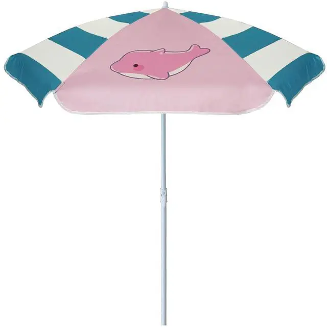 Main image of 47 Inch Beach Umbrella for Kids Water Table & Picnic Table Shade, Heavy-Duty Children's Portable Outdoor Umbrella, UV Protection for Sand Play, Camping, Garden and Beach