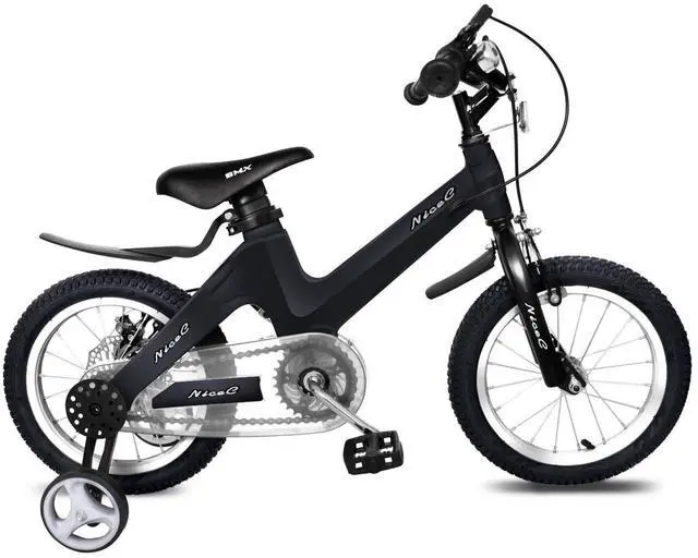 Main image of Training Wheel Bike, Kids Bike Boys Girls, BMX Mountain with Dual Disc Brake 12-14-16-18 inch