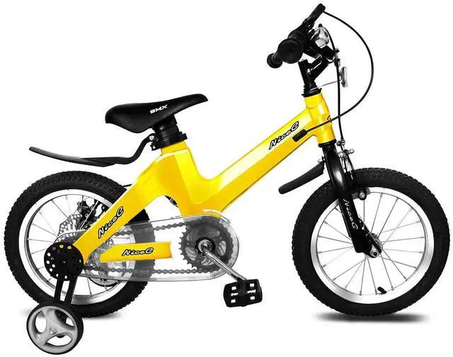 Main image of Training Wheel Bike, Kids Bike Boys Girls, BMX Mountain with Dual Disc Brake 12-14-16-18 inch