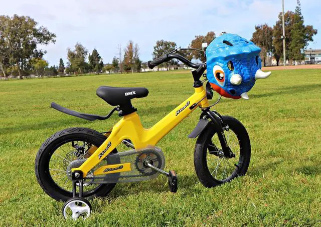 Alt view image 2 of 6 - Training Wheel Bike, Kids Bike Boys Girls, BMX Mountain with Dual Disc Brake 12-14-16-18 inch