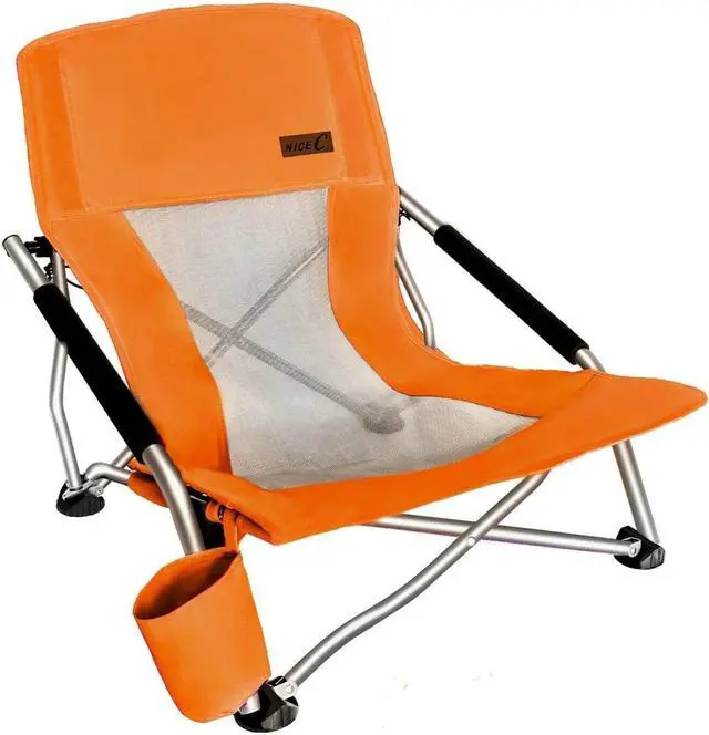 Main image of Low Sand Beach Chair + Beach Chair wth Cooler and Umbrella