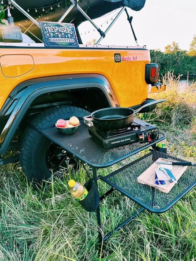 Alt view image 2 of 7 - Pool Storage, Pool Storage Bin, Pool Toy Storage, 214 Gallons 48.4 L Extra Large, Pool Float Storage + Tailgate Table, Car Desk, Tailgate Table, Car Camping, Camping Table, Overlanding Gear