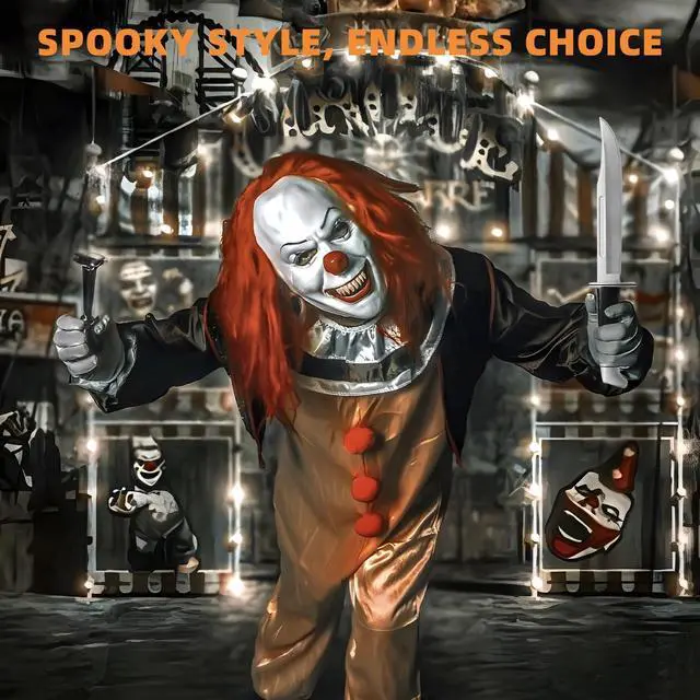 Alt view image 6 of 7 - 13.5" Halloween Fake Rubber Knife,Halloween Cosplay Knife Prop,Martial Arts Safe Practice Knives,Plastic Halloween Decorations.