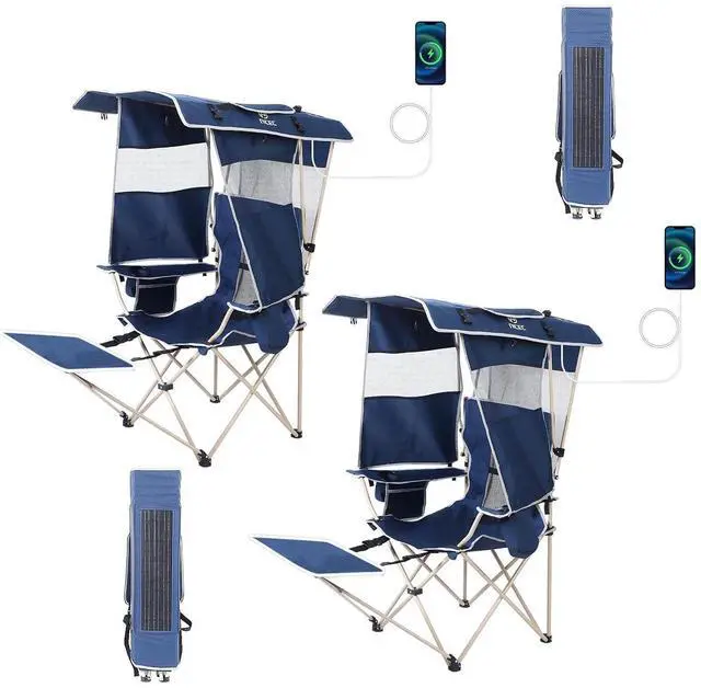 Main image of Collapsible Wagons Carts Foldable, Foldable Wagons, Wagon with Canopy, Wagon Carts with Solar Panel Canopy + Chair with Shade, Chair with Canopy, Sports Chairs, Folding Chairs for Outside with Canopy