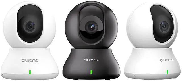 Main image of Cameras for Home Security 3Pcs, Security Camera 2K, Indoor Camera for Home/Baby/Dog, Motion Tracking, IR Night Vision, 2-Way Audio, Siren, Compatible with Alexa & Google Assistant & IFTTT
