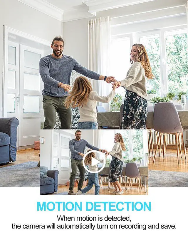 Alt view image 5 of 6 - Small Spy Camera,1080P Indoor Security Camera USB Charger Hidden Cameras with Motion Detection Loop Recording Mini Secret Cameras Nanny Cam for Home Surveilance No WiFi No Audio
