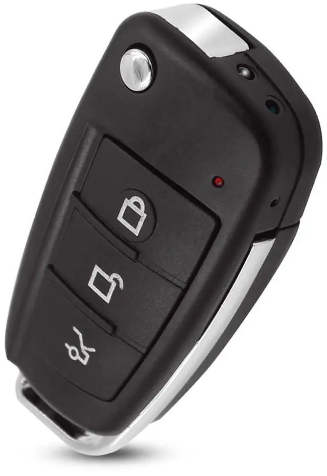Main image of Security Camera Hidden Camera 1080P Car Key Spy Cam Portable DVR Hidden Cam with Night Vision/Motion Detection,Mini Video Recorder Pocket Security Cameras for Indoor/Outdoor No Needed WiFi No Audio