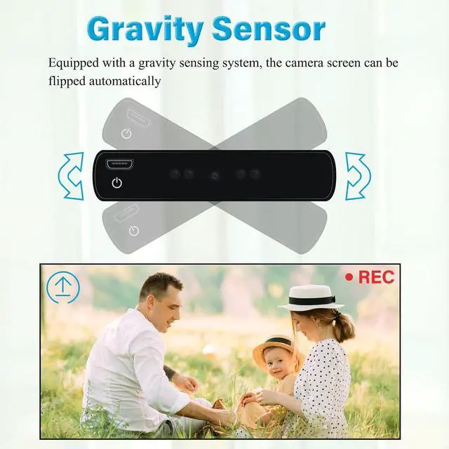 Alt view image 4 of 7 - Home Security Camera 1080P Surveillance Cameras Mini Secret Camera Portable Nanny Cam with Gravity Sensor/Motion Detection/Auto Night Vision Video Recorder for Home Office TravelNo Wifi No Sound