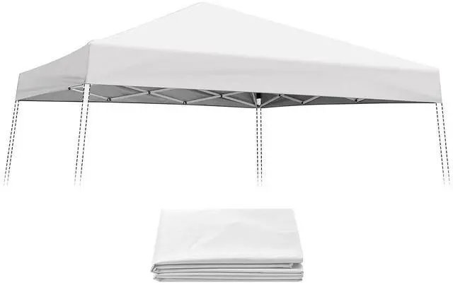 Main image of Replacement Canopy Top for Eagle Peak 10x10 Slant Leg Pop Up Canopy Frame Only, Canopy Cover UPF 50+, Frame NOT Included, White
