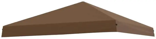 Main image of Replacement Canopy Top for Eagle Peak 10x10 Slant Leg Pop Up Canopy Frame with Netting Only, Canopy Cover UPF 50+, Frame NOT Included, Brown
