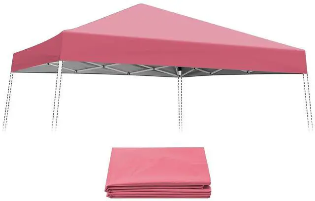 Main image of Replacement Canopy Top for Eagle Peak 10x10 Slant Leg Pop Up Canopy Frame Only, Canopy Cover UPF 50+, Frame NOT Included, Peach Pink