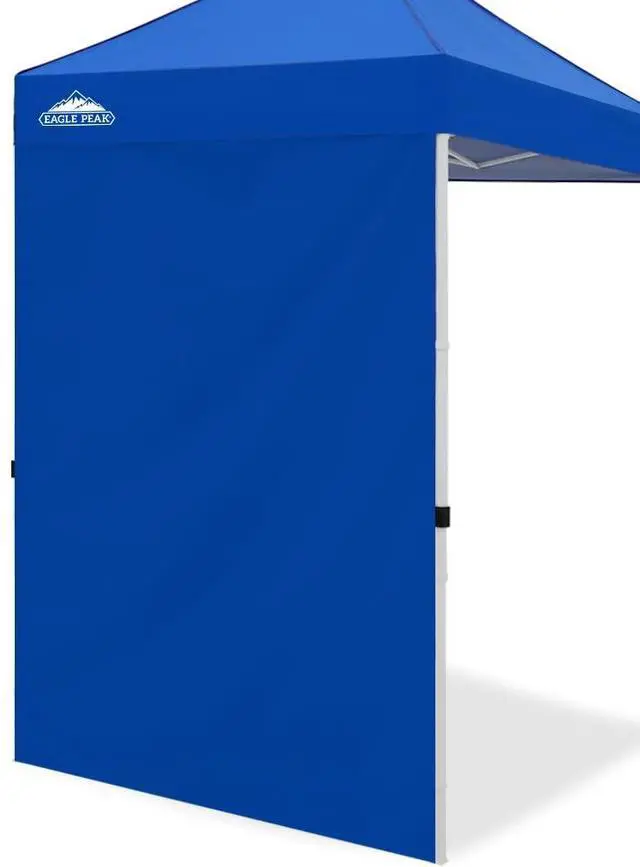 Main image of Canopy Sidewall for 5x5 Pop Up Canopy Frame, Single Side Wall Panel Only (Fits 5x5 Straight Leg Frame, Canopy Top or Frame NOT Included), Blue