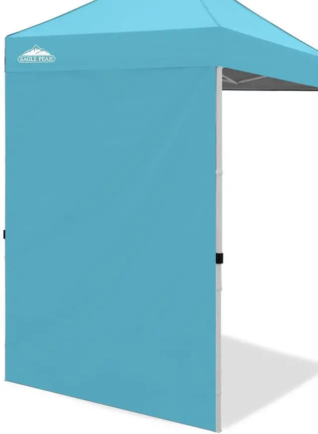 Main image of Canopy Sidewall for 5x5 Pop Up Canopy Frame, Single Side Wall Panel Only (Fits 5x5 Straight Leg Frame, Canopy Top or Frame NOT Included), Light Blue