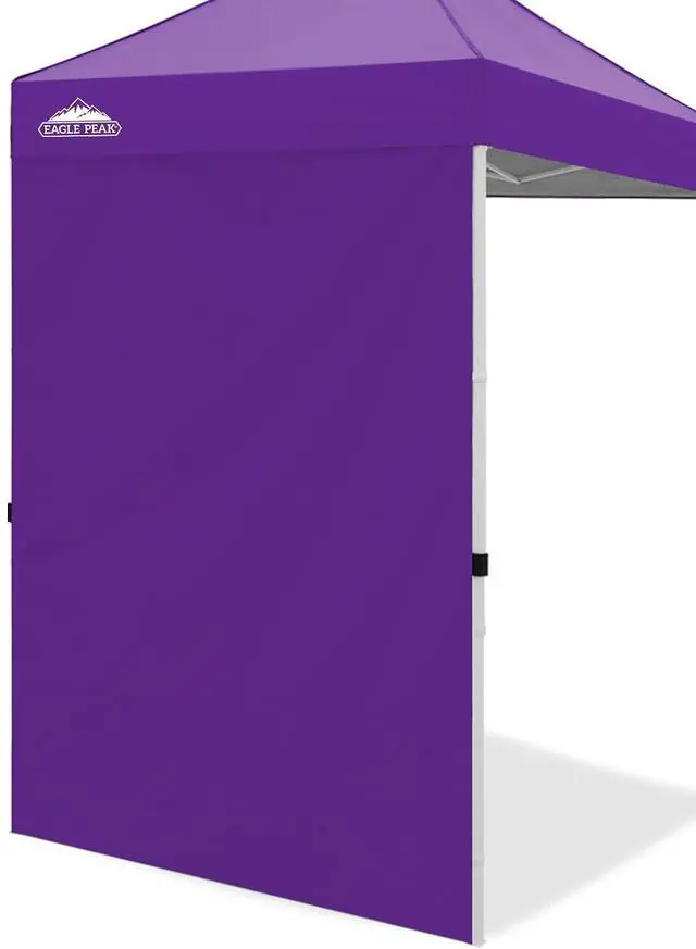 Main image of Canopy Sidewall for 5x5 Pop Up Canopy Frame, Single Side Wall Panel Only (Fits 5x5 Straight Leg Frame, Canopy Top or Frame NOT Included), Purple