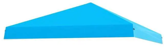 Main image of Replacement Canopy Top for Eagle Peak 10x10 Slant Leg Pop Up Canopy Frame with Netting Only, Canopy Cover UPF 50+, Frame NOT Included, Light Blue