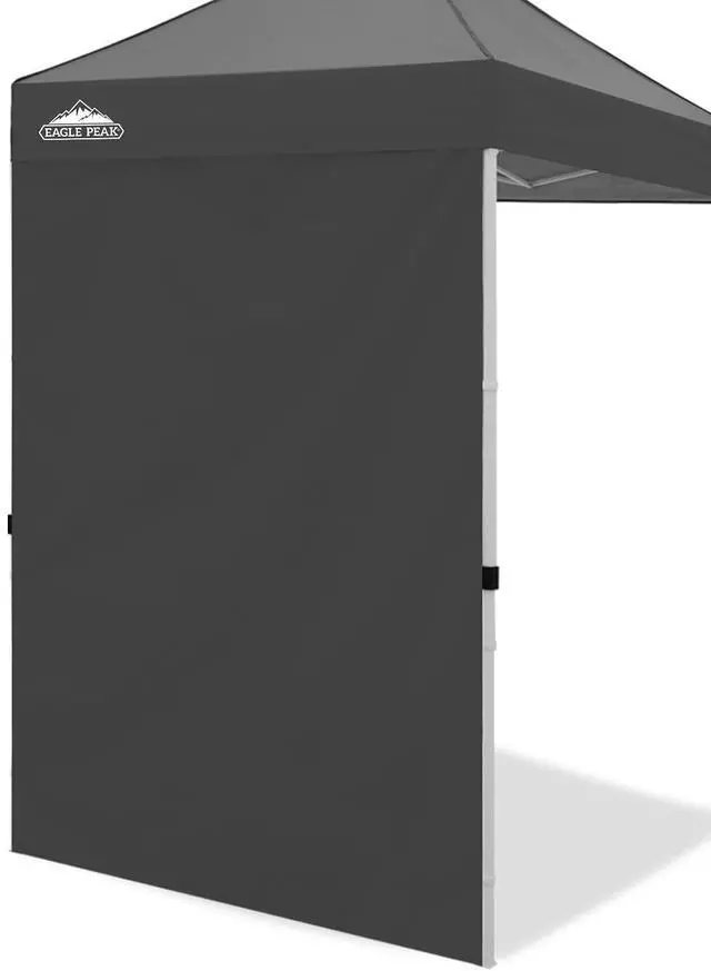 Main image of Canopy Sidewall for 5x5 Pop Up Canopy Frame, Single Side Wall Panel Only (Fits 5x5 Straight Leg Frame, Canopy Top or Frame NOT Included), Gray