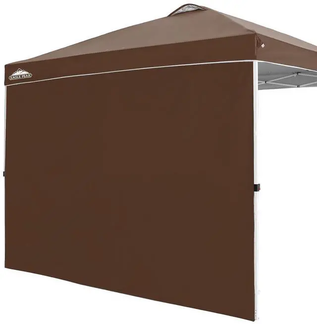 Main image of Sunwall/Sidewall for 10x10 Straight Leg Canopy only, 1 Sidewall, Dark Brown