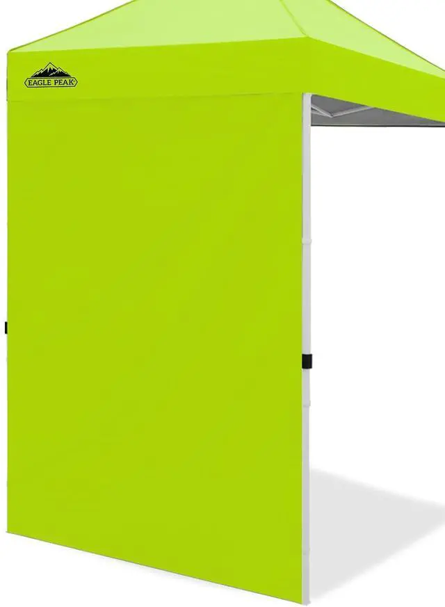 Main image of Canopy Sidewall for 5x5 Pop Up Canopy Frame, Single Side Wall Panel Only (Fits 5x5 Straight Leg Frame, Canopy Top or Frame NOT Included), Neon Green